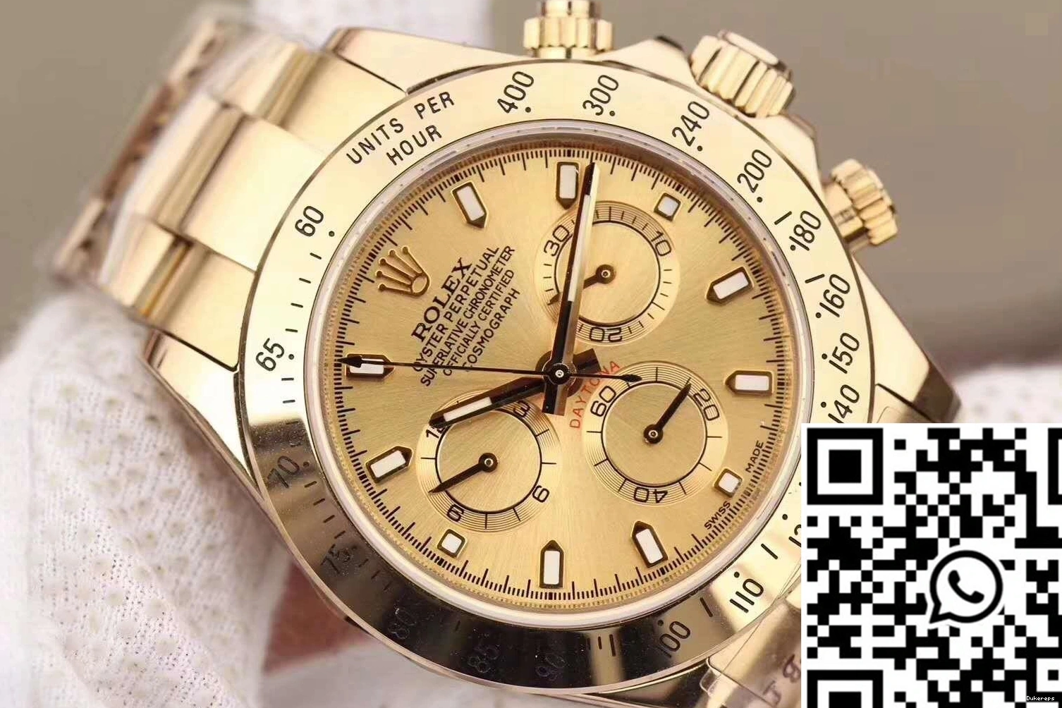 Daytona Factory Dial JH 116503 Gold Rolex Cosmograph 0403